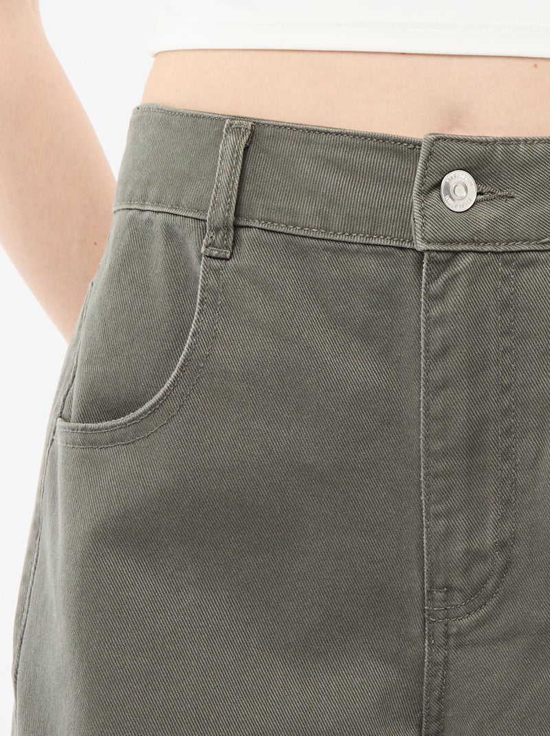 Pantalon ballon fit Kaki - Kiabi