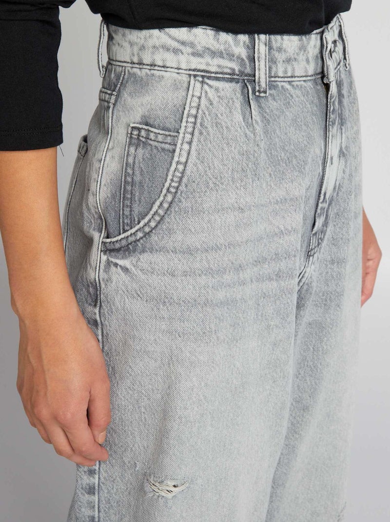 Pantalon ballon Gris - Kiabi
