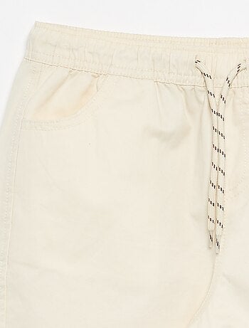 Pantalon barrel fit avec cordons de serrage