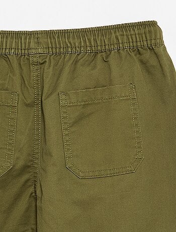 Pantalon barrel fit avec cordons de serrage