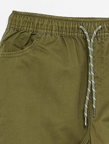 Pantalon barrel fit avec cordons de serrage