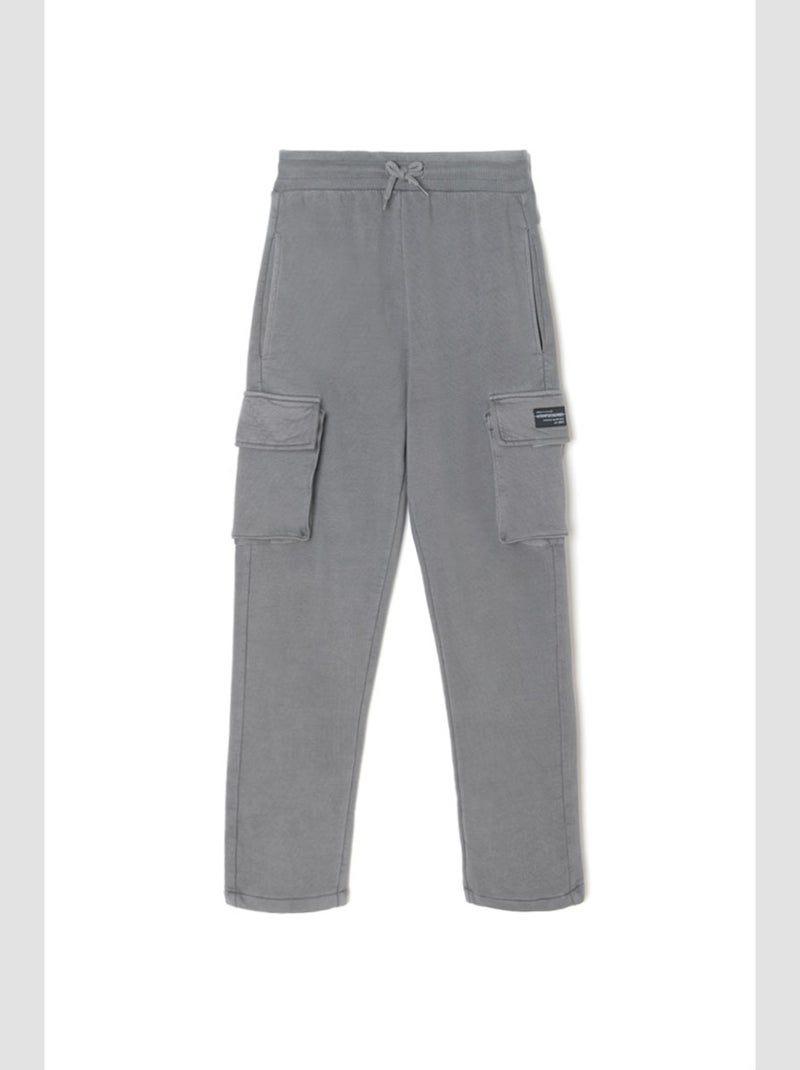 Pantalon BASCABO jogpant 'Le Temps Des Cerises' Gris - Kiabi
