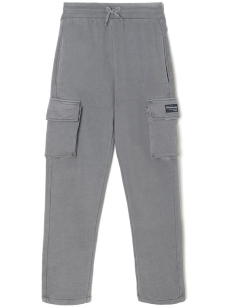 Pantalon bascabo jogpant 'le temps des cerises' Gris - Kiabi