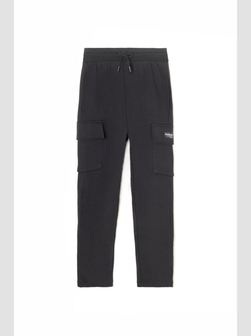 Pantalon BASCABO jogpant 'Le Temps Des Cerises' Noir - Kiabi