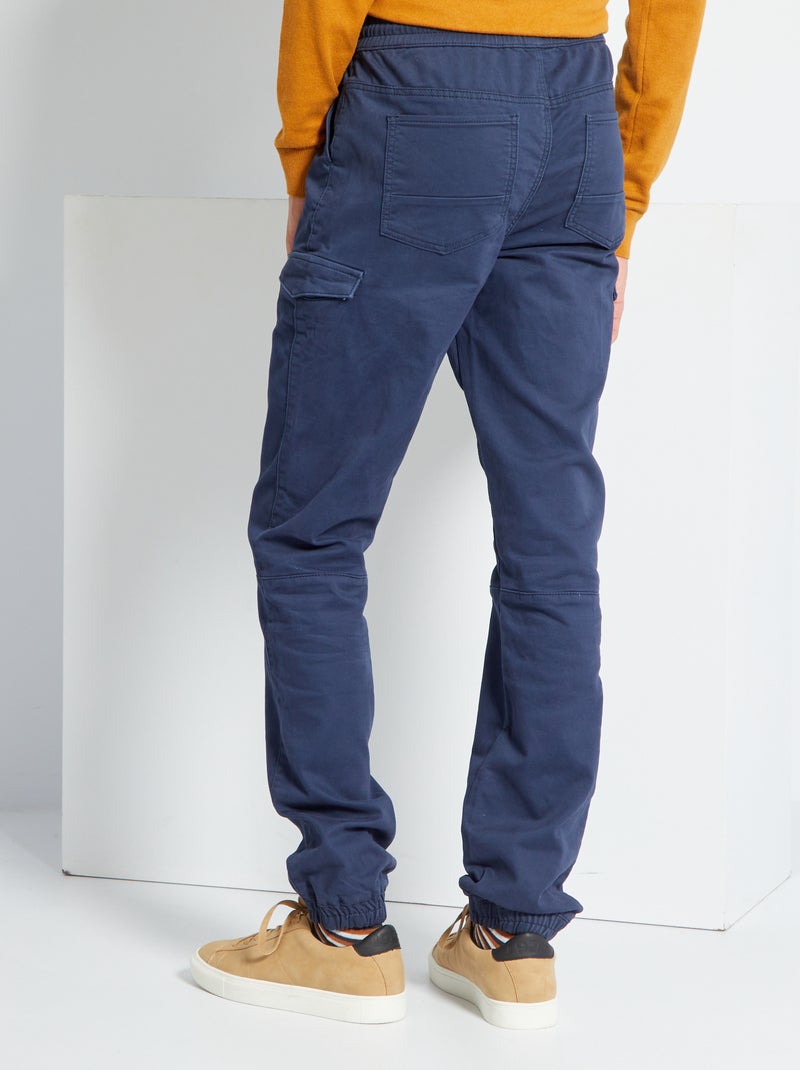 Pantalon battle +1m90 bleu marine - Kiabi