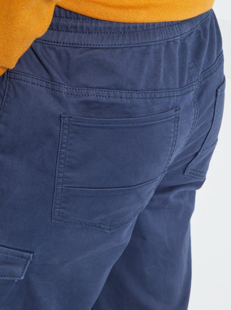 Pantalon battle +1m90 bleu marine - Kiabi