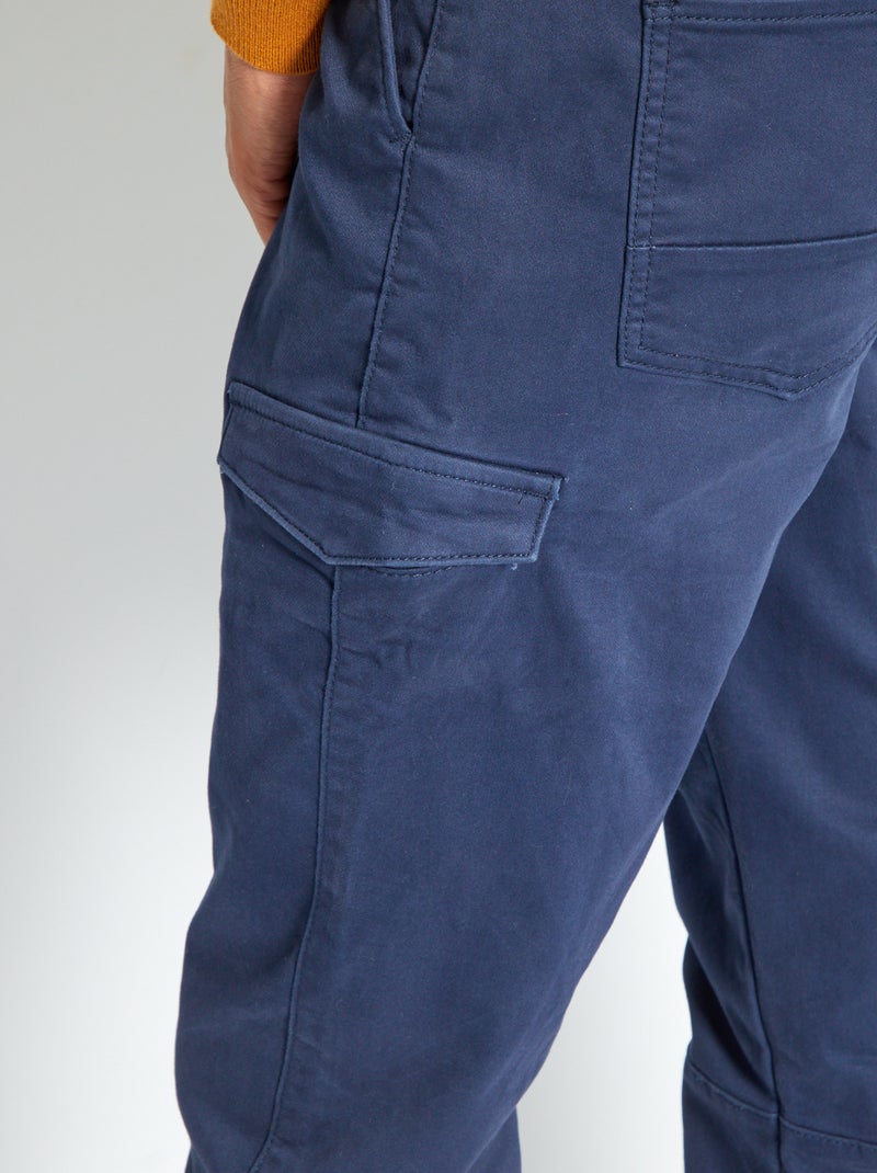 Pantalon battle +1m90 bleu marine - Kiabi