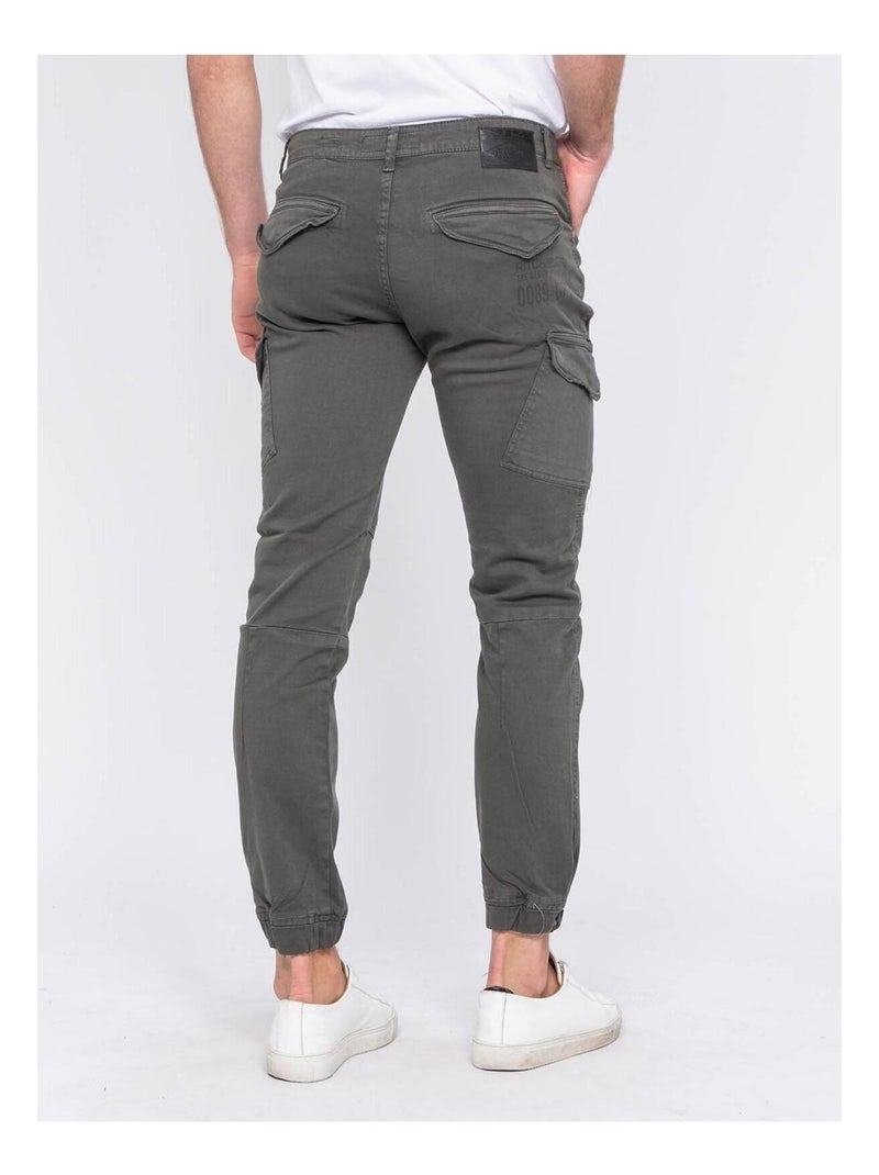 Pantalon battle CADWELL Gris - Kiabi