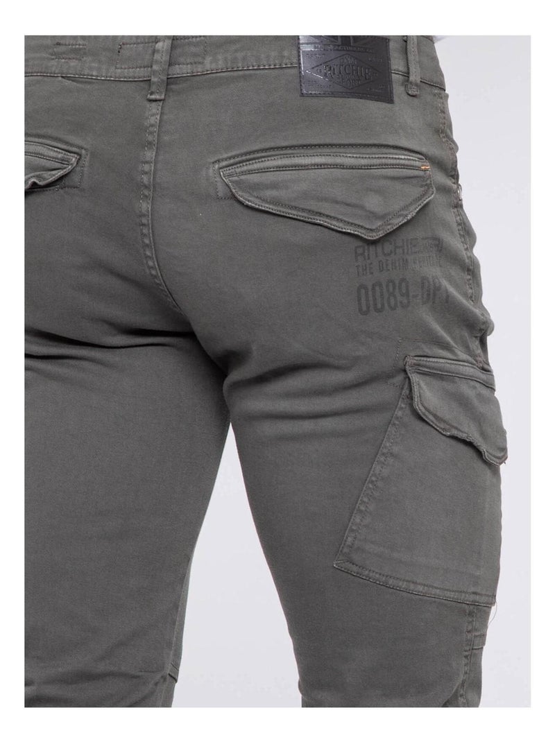 Pantalon battle CADWELL Gris - Kiabi