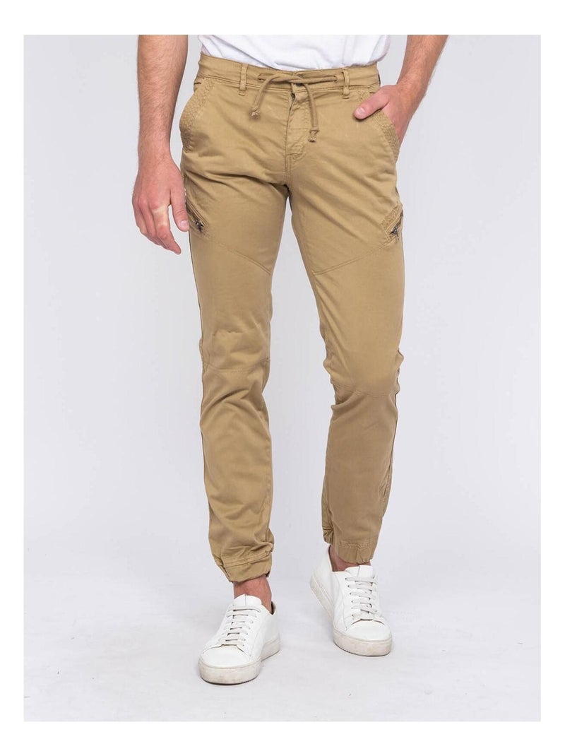 Pantalon battle CAJON Beige - Kiabi