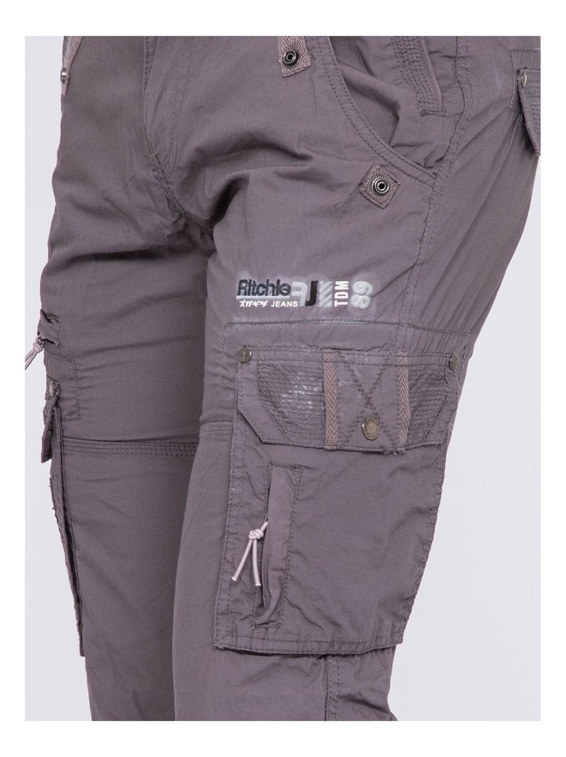 Pantalon battle CAMANO Gris - Kiabi