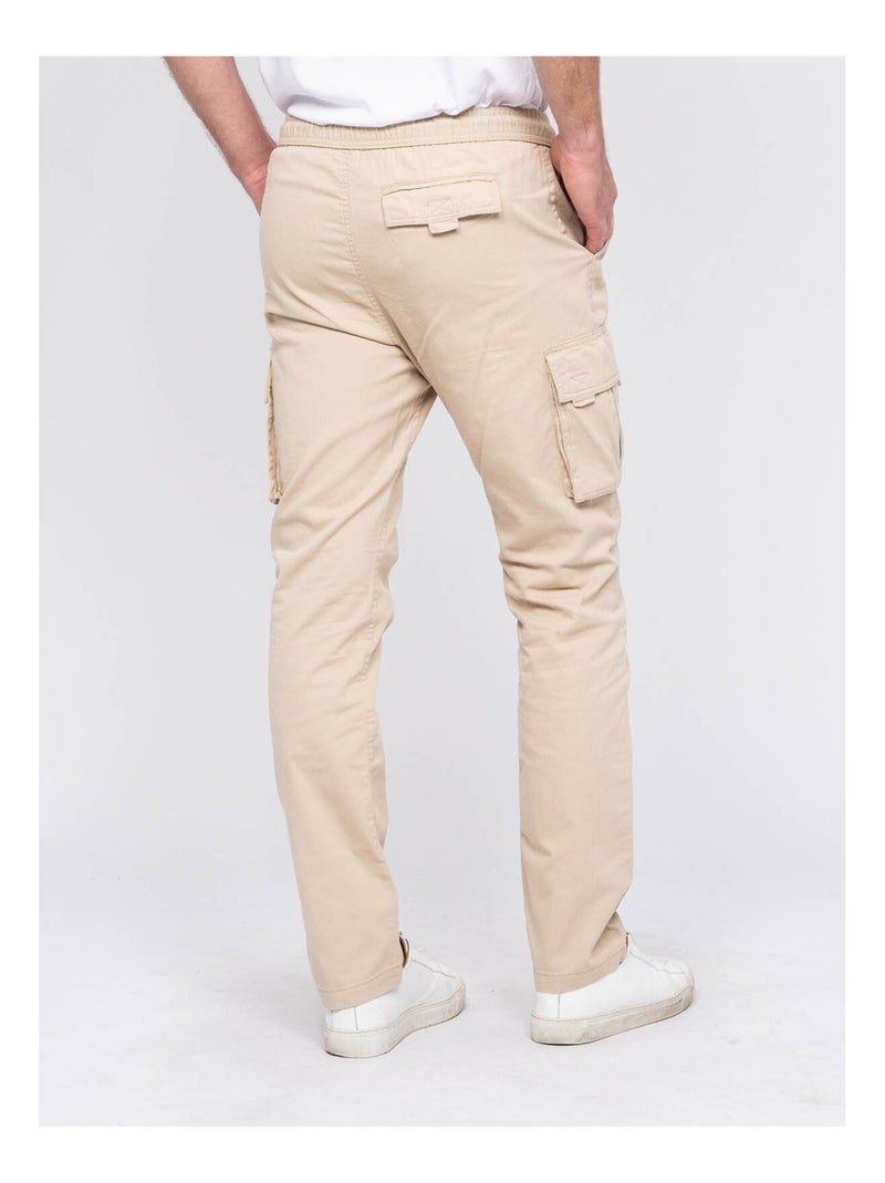 Pantalon battle CORK Beige - Kiabi