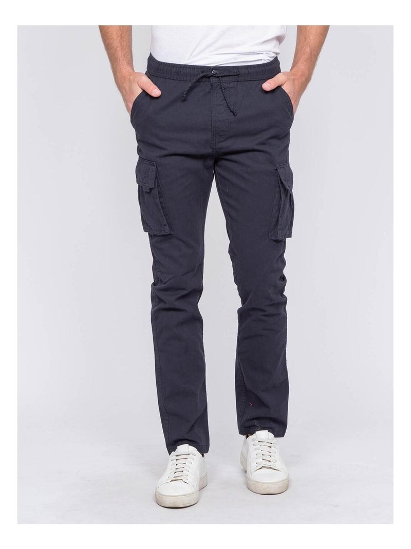 Pantalon battle CORK Bleu marine - Kiabi