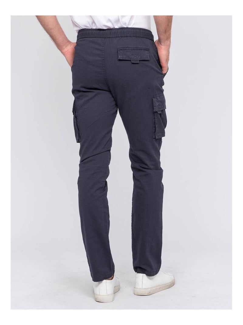 Pantalon battle CORK Bleu marine - Kiabi