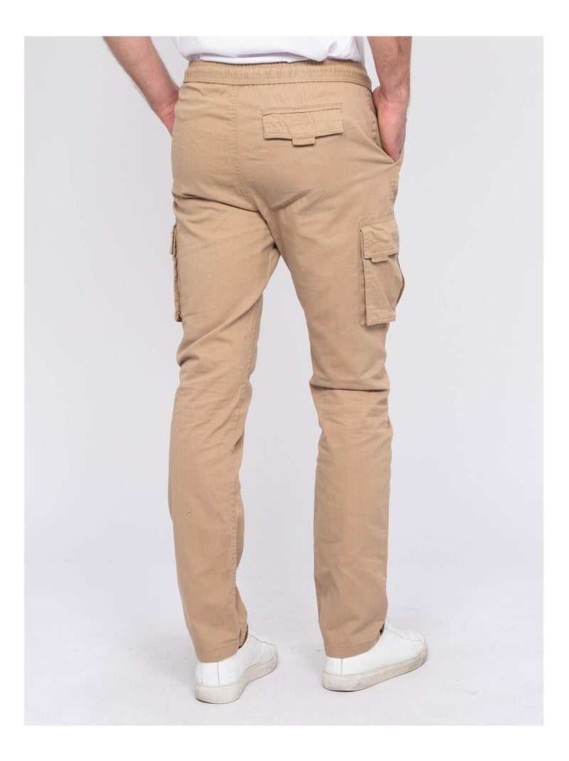 Pantalon battle CORK Marron - Kiabi