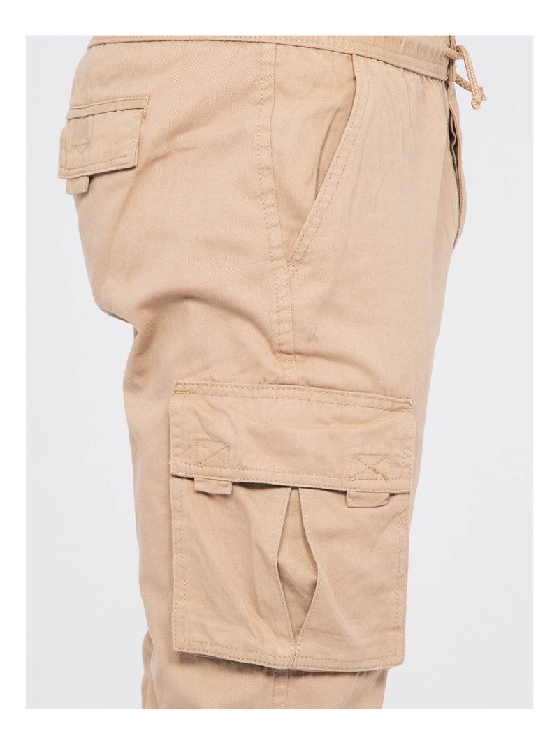 Pantalon battle CORK Marron - Kiabi