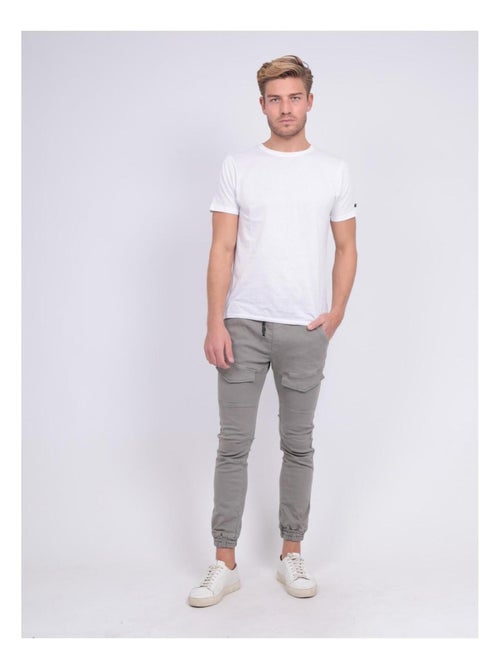 Pantalon battle molleton CLOGO - Kiabi