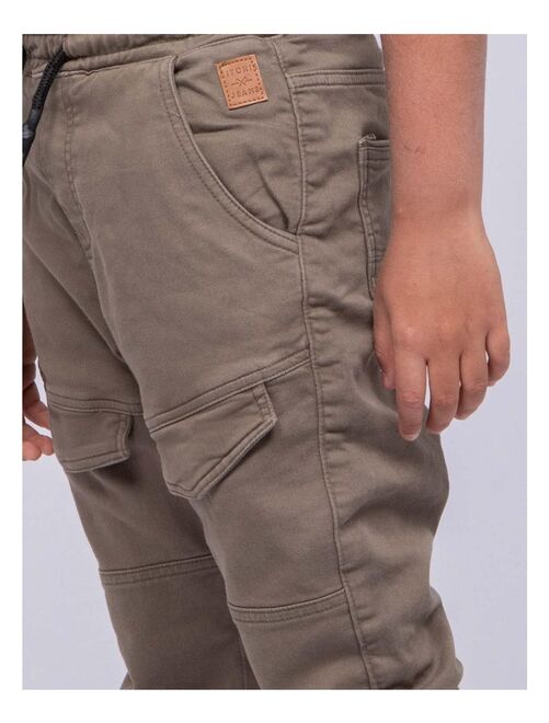 Pantalon De Jogging Gris Boboli Garçon Taille 110 Cm - Occasion Très Bon état