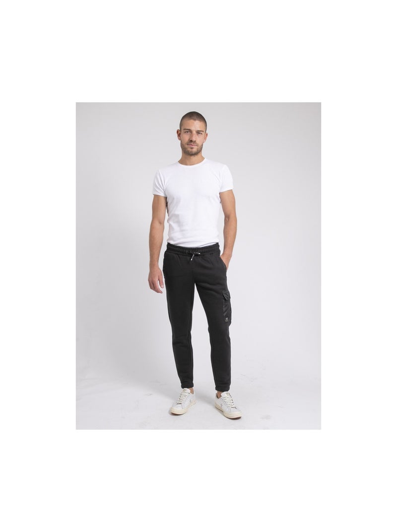 Pantalon battle molleton VANCOUVER Noir - Kiabi