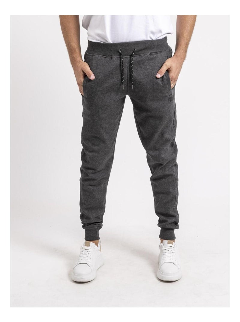 Pantalon battle molleton VERCOUT gris anthracite - Kiabi
