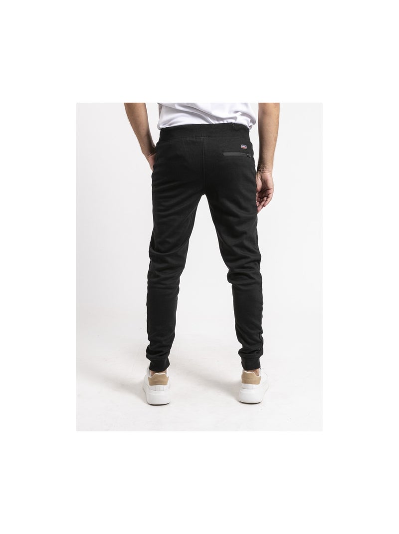 Pantalon battle molleton VERCOUT Noir - Kiabi