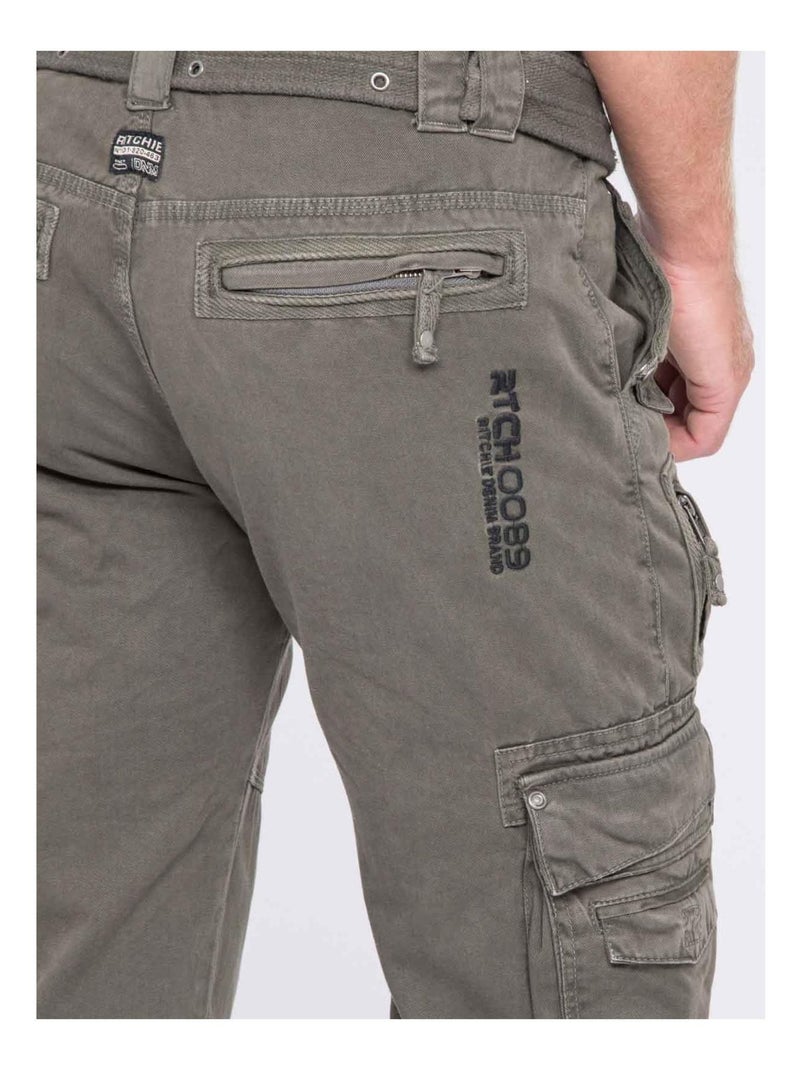 Pantalon battle QUANTO II Gris foncé - Kiabi