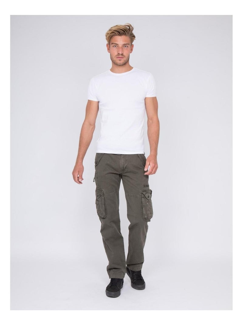 Pantalon battle QUANTO II Gris foncé - Kiabi