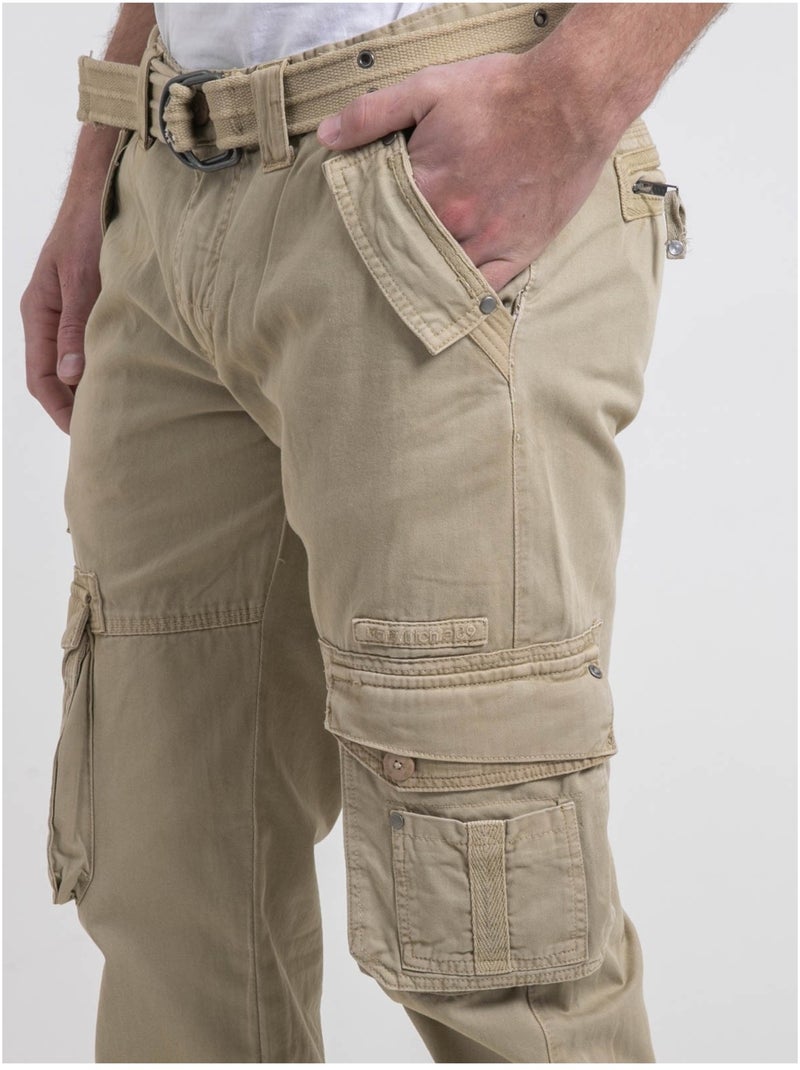 PANTALON BATTLE QUANTO II Marron - Kiabi