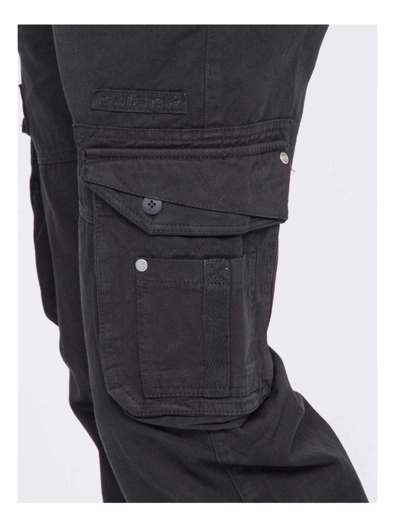 PANTALON BATTLE QUANTO II Noir - Kiabi