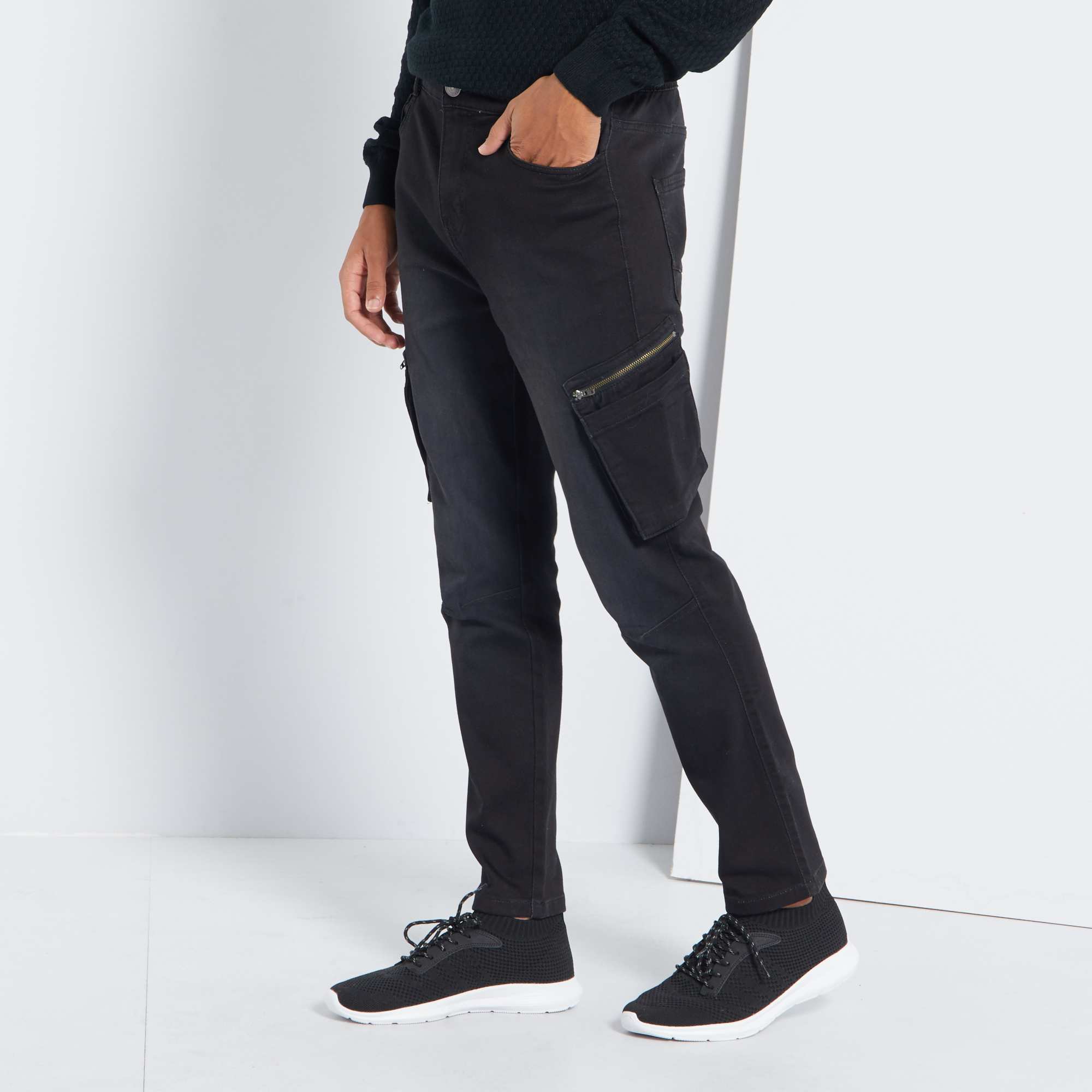 jean battle multipoches homme