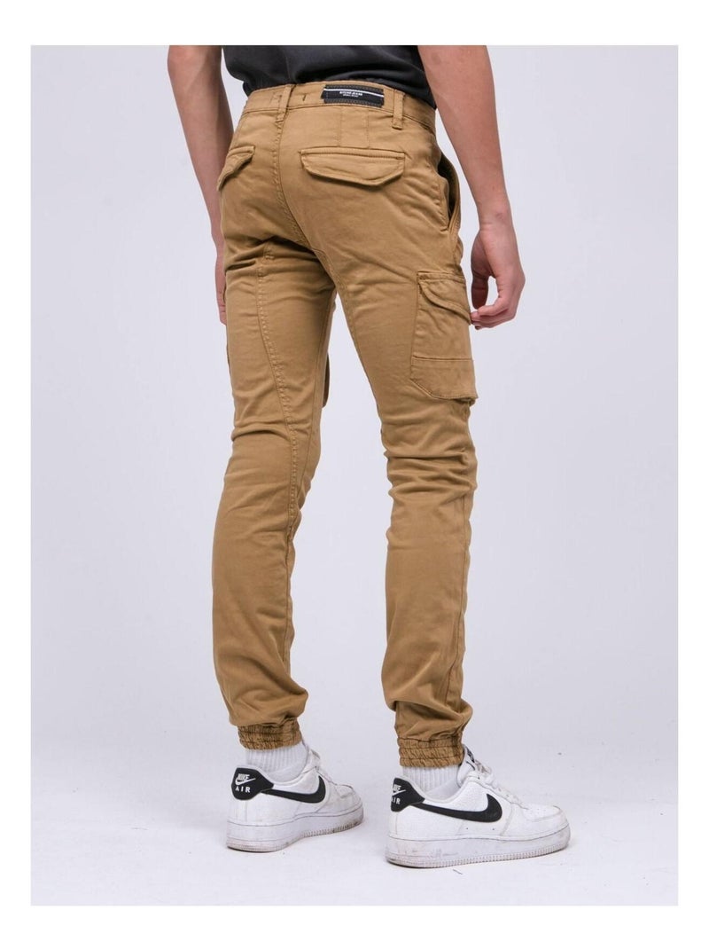 Pantalon battle VAOUR garçon Beige - Kiabi