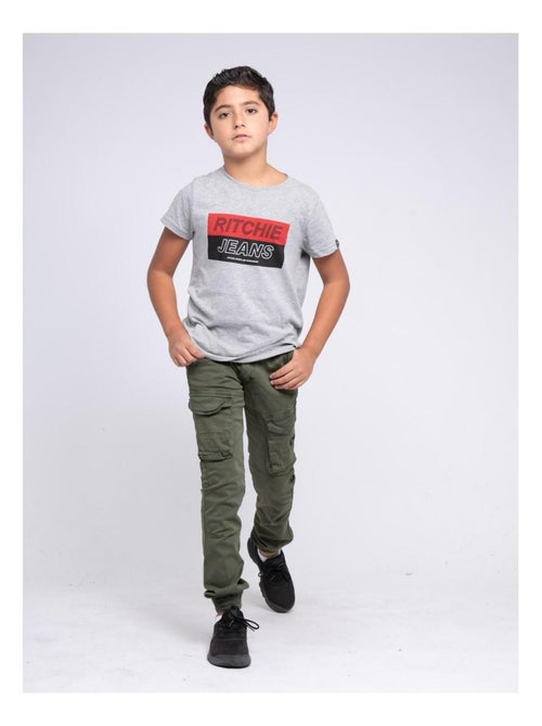 Pantalon battle VAOUR garçon - Kiabi