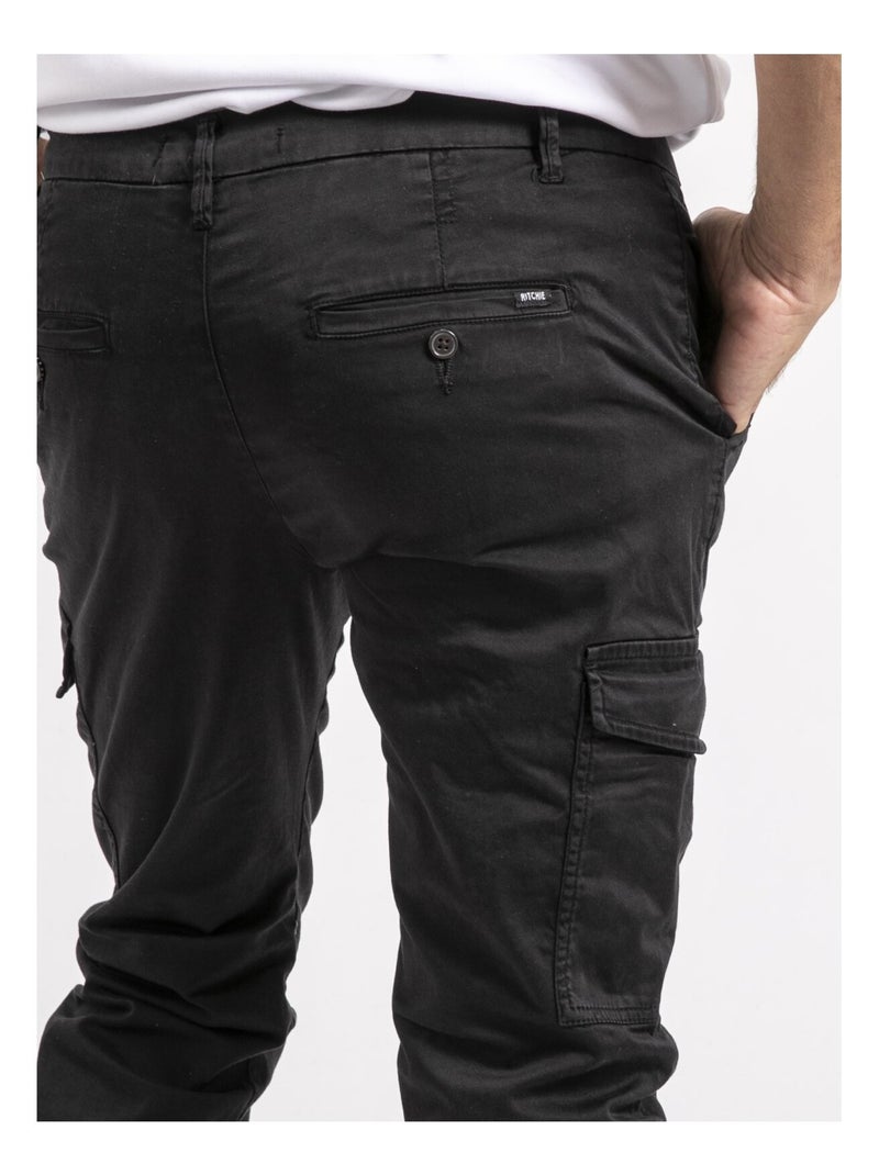 Pantalon battle VAUDREUIL Noir - Kiabi
