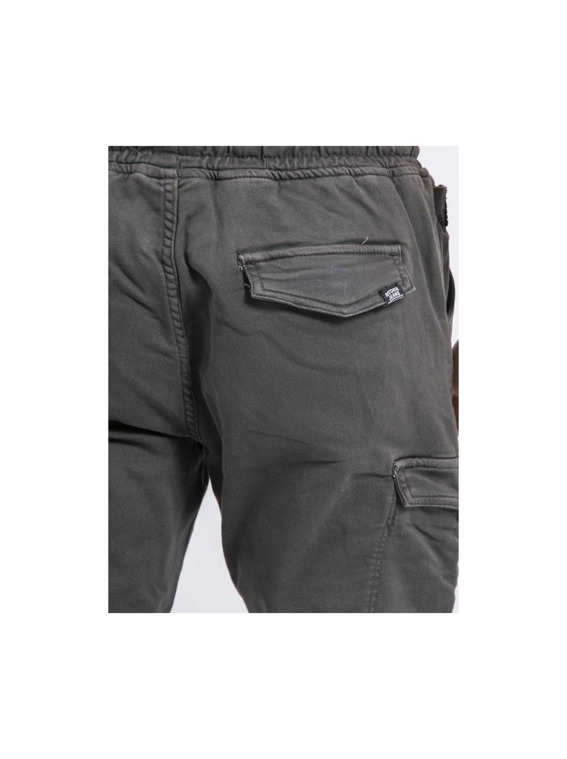 Pantalon battle VLOG Gris foncé - Kiabi