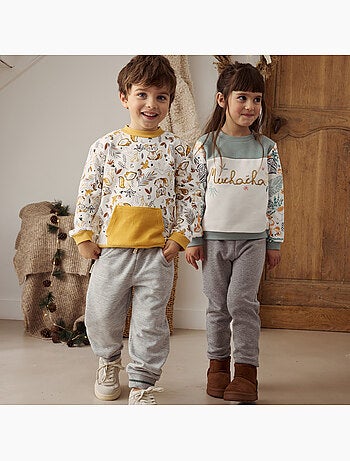 Pantalon b?b? en molleton Abou