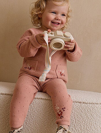 Pantalon b?b? en tricot Manouk