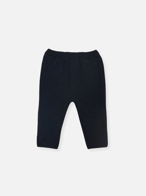 Pantalon bébé 50% coton 50% polyester recyclé - Kiabi Pantalon bébé 50% coton 50% polyester recyclé - Kiabi
