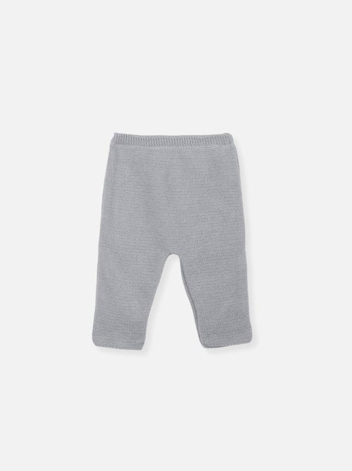 Pantalon bébé 50% coton 50% polyester recyclé - Kiabi Pantalon bébé 50% coton 50% polyester recyclé - Kiabi