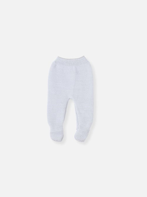 Pantalon bébé à pied en coton biologique - Kiabi Pantalon bébé à pied en coton biologique - Kiabi