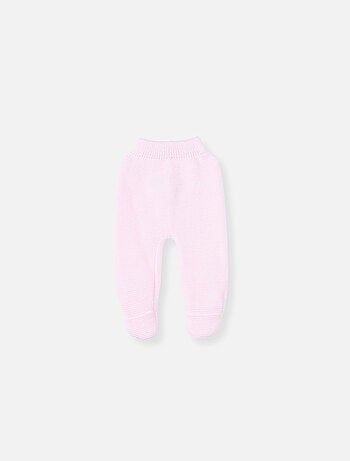 Pantalon bébé à pied en coton biologique