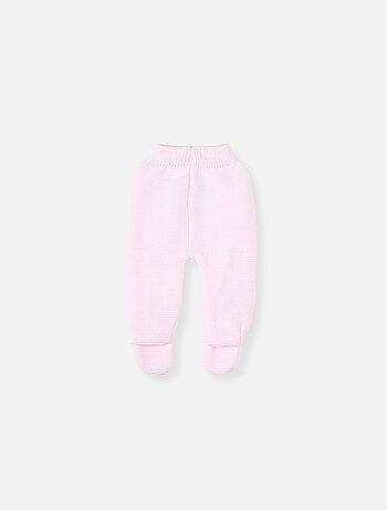 Pantalon bébé à pied en coton biologique