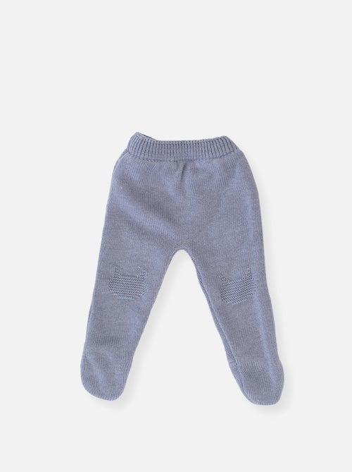 Pantalon bébé à pieds en coton - collection «petits chats» - Kiabi Pantalon bébé à pieds en coton - collection «petits chats» - Kiabi