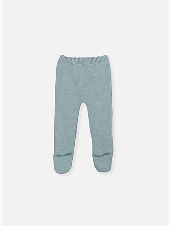 Pantalon bébé à pieds en coton - collection «petits chats»