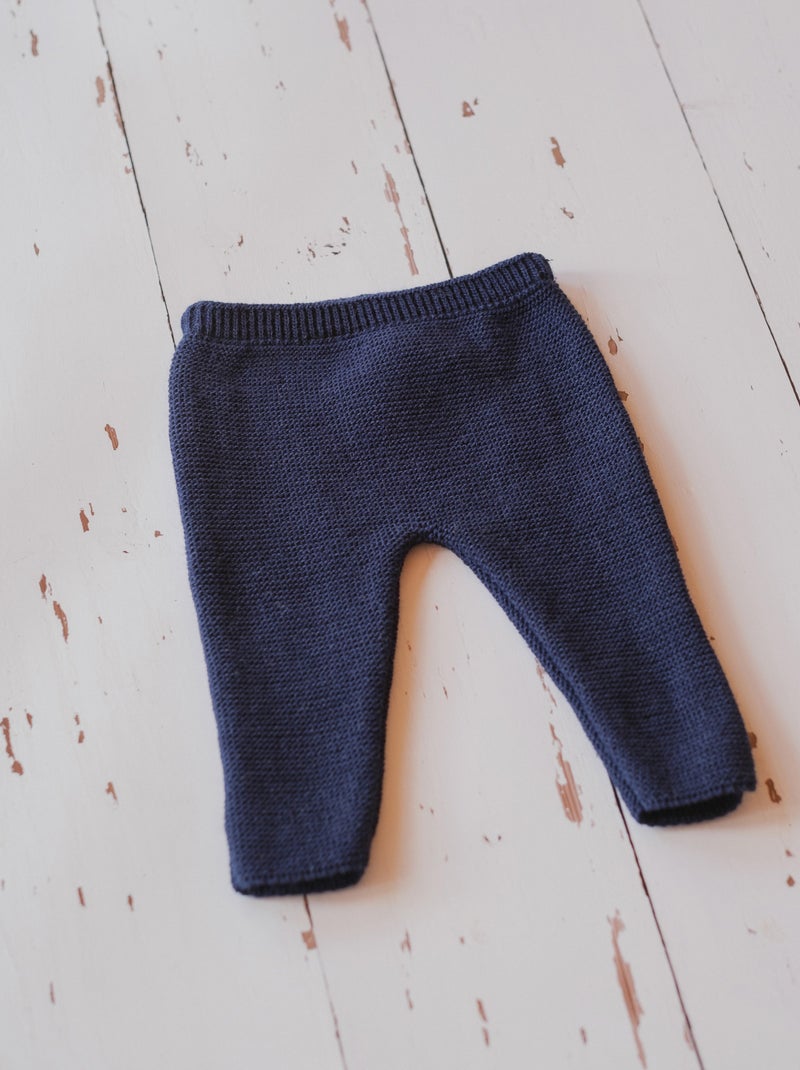 Pantalon bébé Bleu marine - Kiabi