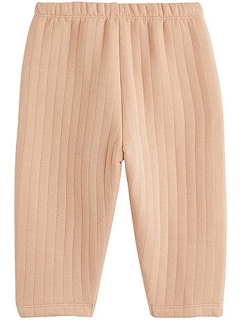 Pantalon bébé en coton matelassé léa