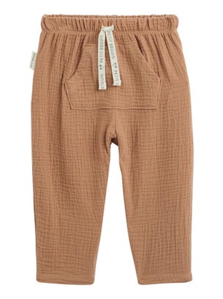 Pantalon bébé en gaze de coton Petit Envahisseur