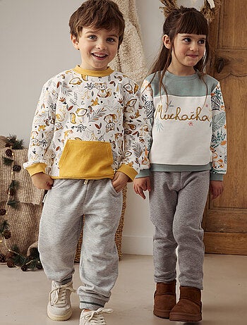 Pantalon bébé en molleton Abou