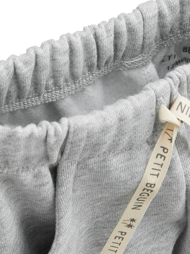 Pantalon bébé en molleton Abou Gris Gris - Kiabi