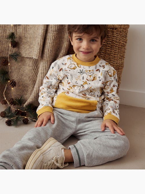 Pantalon bébé en molleton Abou - Kiabi
