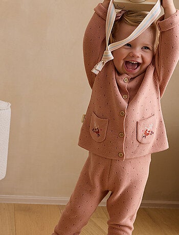 Pantalon bébé en tricot Manouk